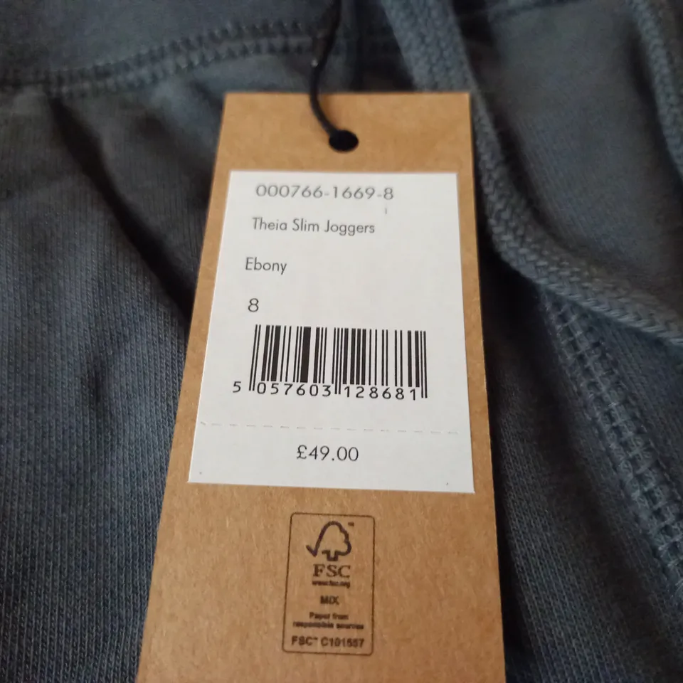 HUSH THEIA SLIM JOGGERS IN GREY - 8
