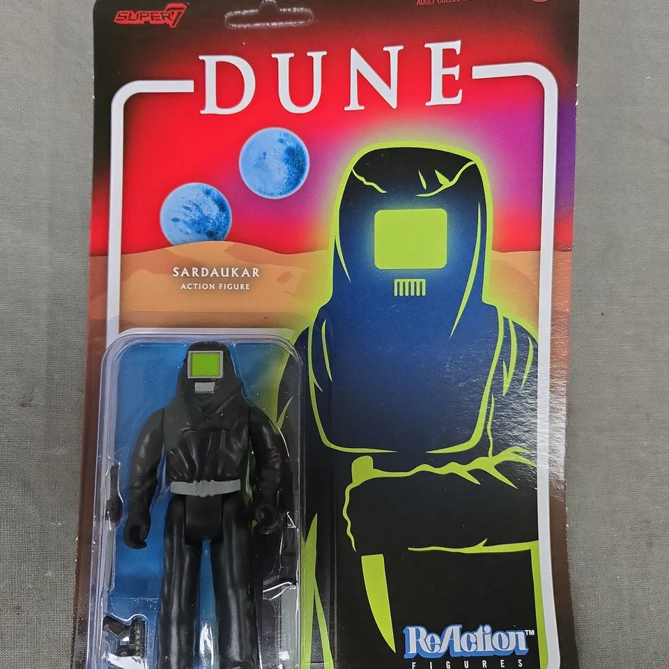 REACTION SUPER 7 COLLECTIBLE DUNE ACTION FIGURE - SARDAUKAR