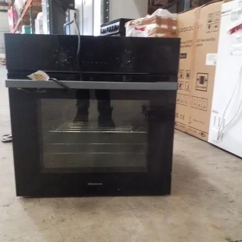 HISENSE BI62220ABGUK 61L BUILT IN ELECTRIC SINGLE OVEN - BLACK
