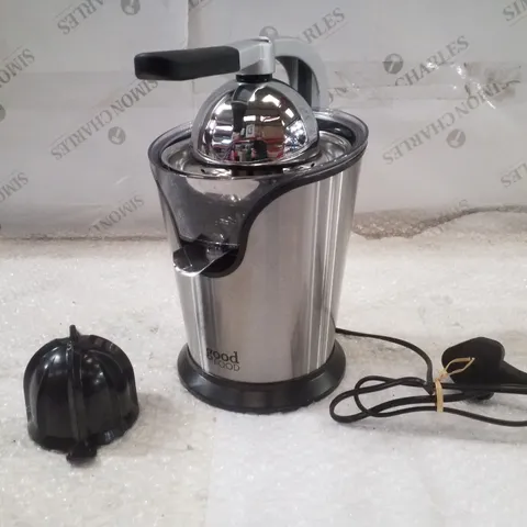 BOXED GOODFOOD/TOWER 100W STAINLESS STEEL CITRUS JUICER