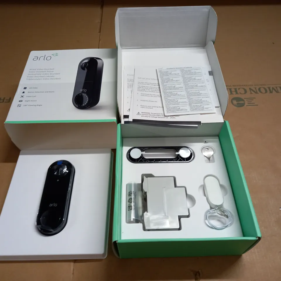 BOXED ARLO WIRED VIDEO DOORBELL