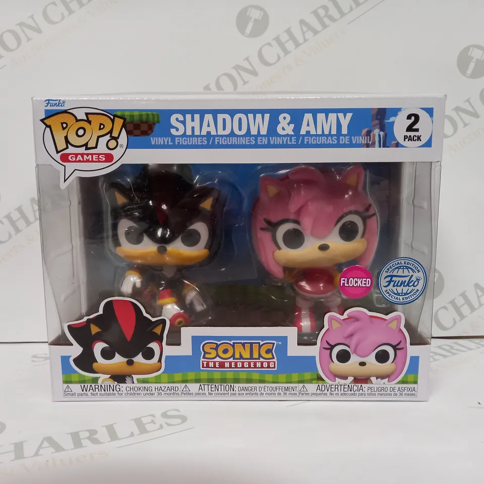 FUNKO POP! SONIC THE HEDGEHOG SHADOW & AMY