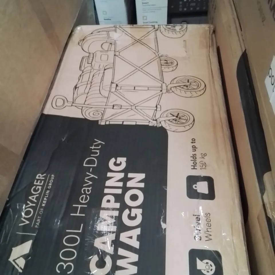 BOXED VOYAGER 300L HEAVY DUTY CAMPING WAGON 