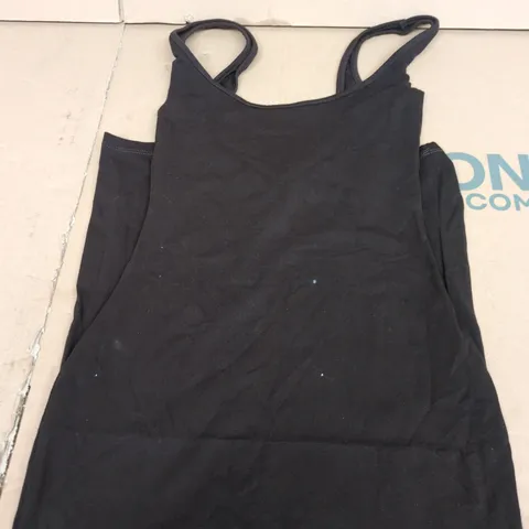 BERSHKA BODYCON DRESS CHOCOLATE BROWN SIZE S