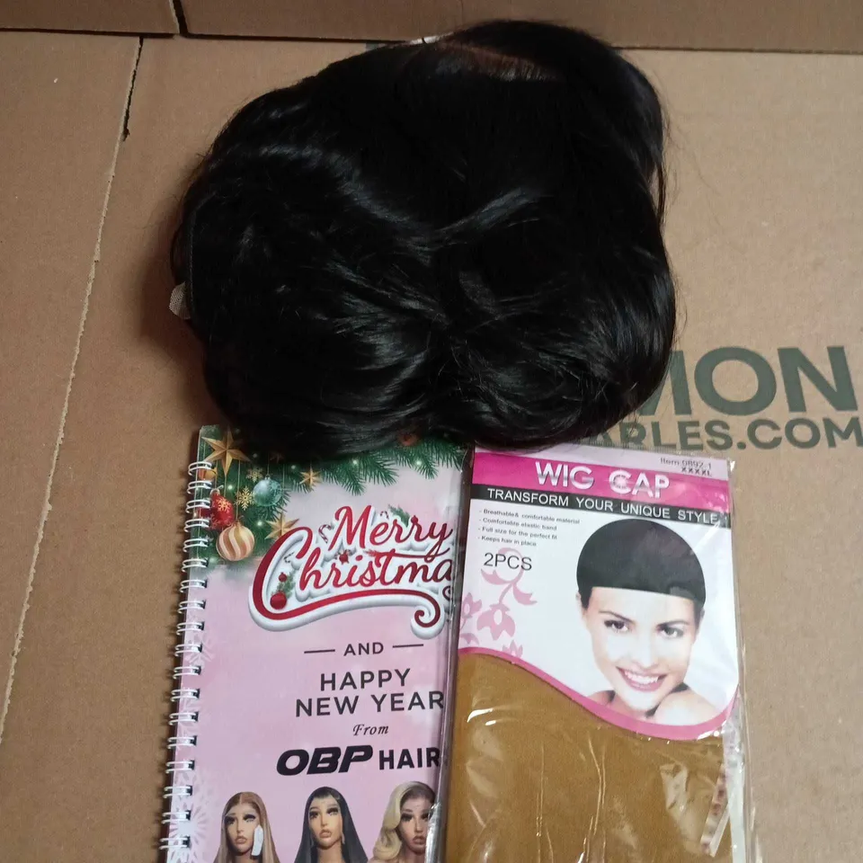 OBP HAIRS WIG PACK – PINK BOX PACKAGING WITH WIG CAP (2 PIECES)