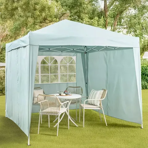 2.5 X 2.5 POP UP GAZEBO GREEN - COLLECTION ONLY