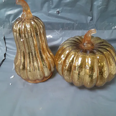LIGHT UP PUMPKIN AND GOURD SET