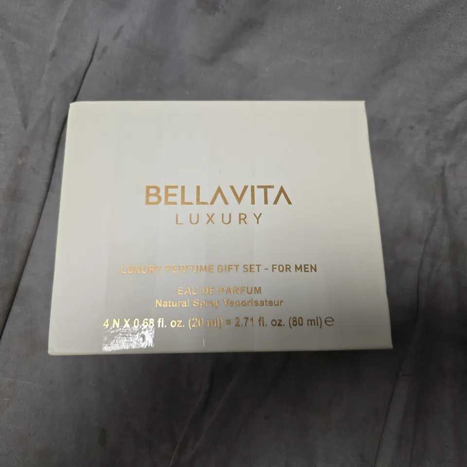 BOXED BELLAVITA LUXURY MENS PERFUME GIFT SET