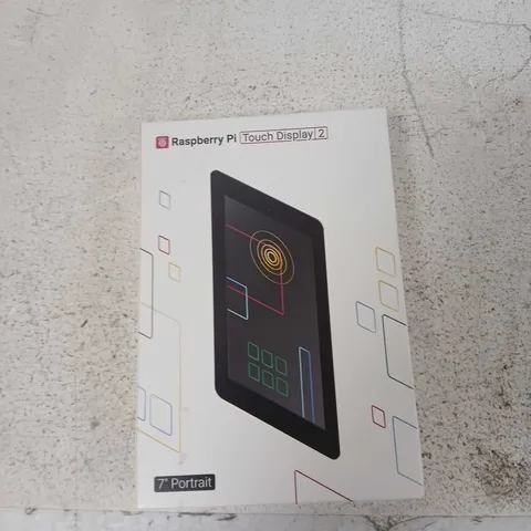 RASPBERRY PI TOUCH DISPLAY 2 – 7IN PORTRAIT TOUCHSCREEN DISPLAY (BOXED)