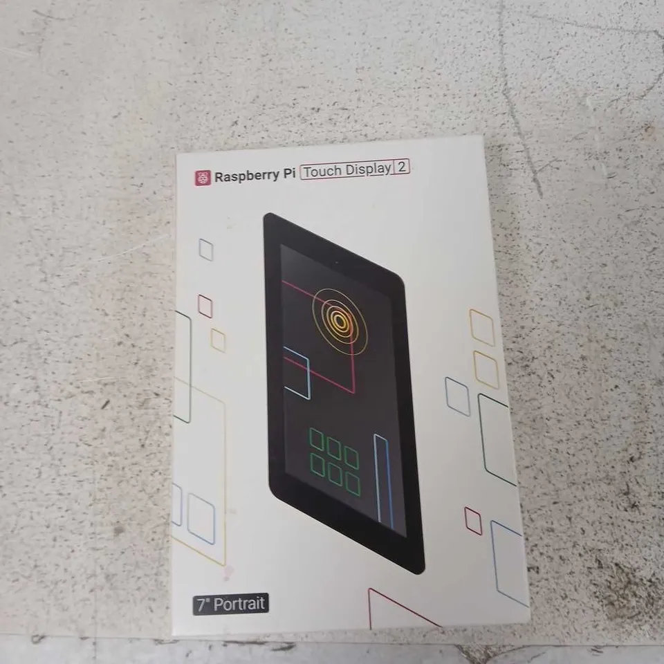 RASPBERRY PI TOUCH DISPLAY 2 – 7IN PORTRAIT TOUCHSCREEN DISPLAY (BOXED)
