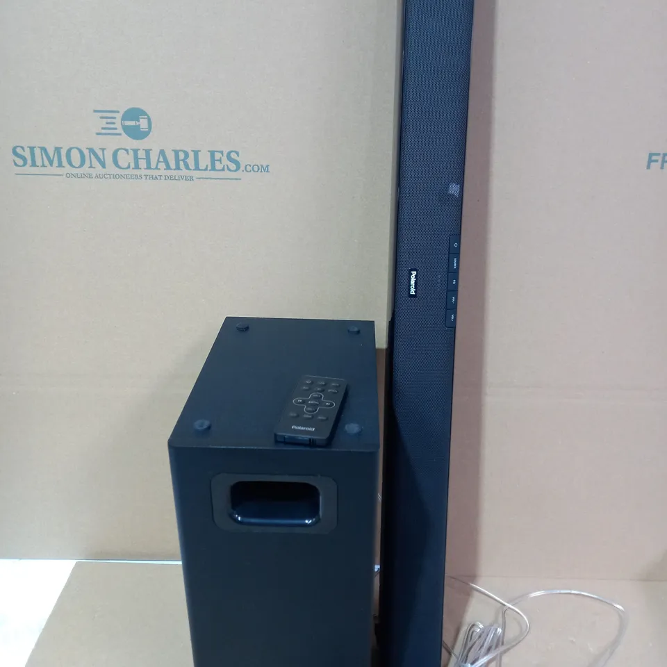 POLAROID SOUNDBAR WITH SUBWOOFER