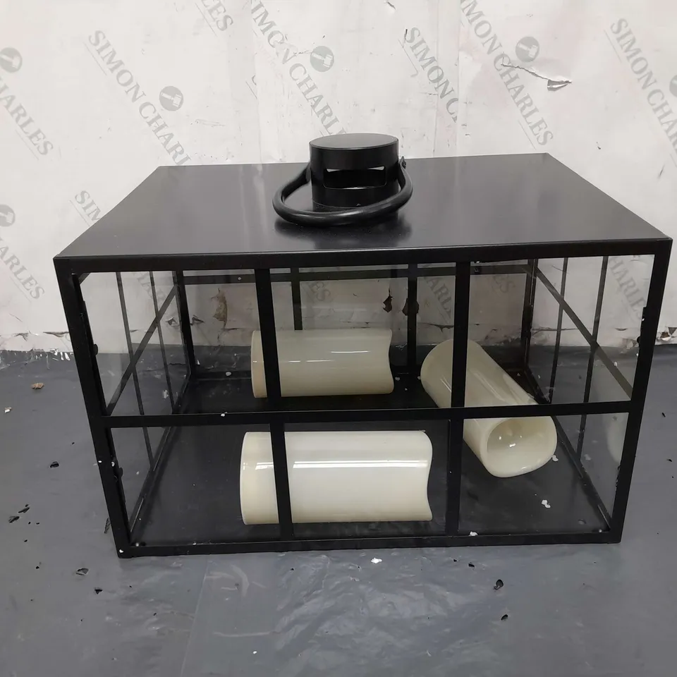 OUTSIDE LANTERN WIND BOX - MEDIUM