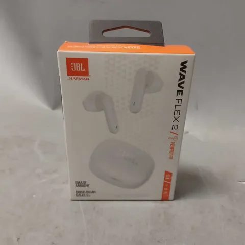 SEALED JBL WAVE FLEX 2 WIRELESS EARBUDS 