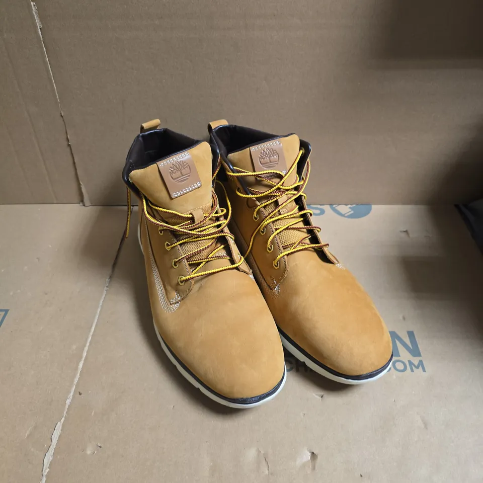 TIMBERLAND BOOTS - TAN NUBUCK, MEN'S FOOTWEAR UK 11.5