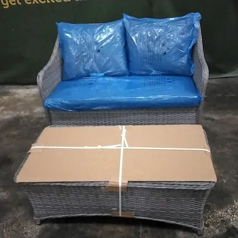 HAMILTON WICKER COFFEE SET