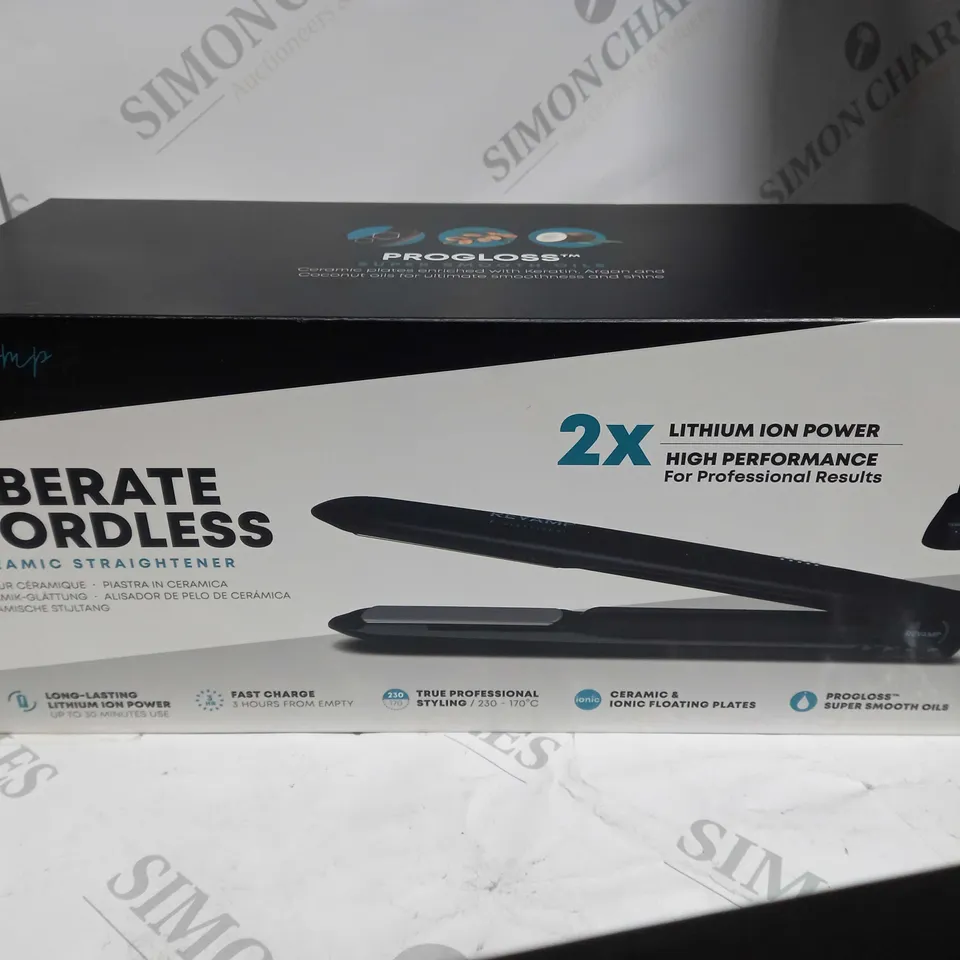 BOXED LIBERATE CERAMIC STRAIGHTENER 