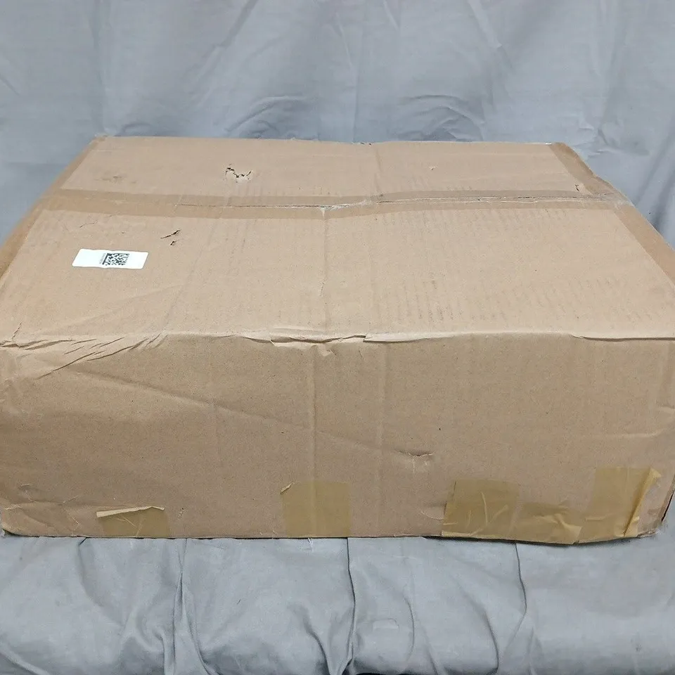 BODYFLEX INFLATABLE PRINTED AIR BED WITH HEADBOARD & INTEGRATED PUMP