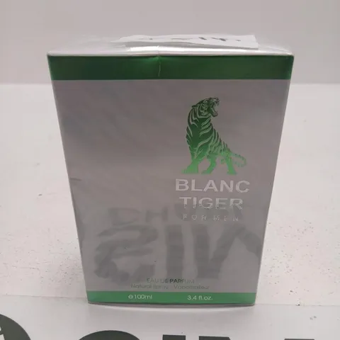 BOXED AND SEALED BLANC TIGER FOR MEN EAU DE PARFUM 100ML