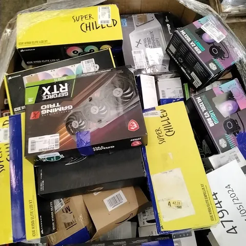 PALLET OF APPROXIMATELY 153 UNPROCESSED RAW RETURN HIGH VALUE ELECTRICAL GOODS TO INCLUDE;