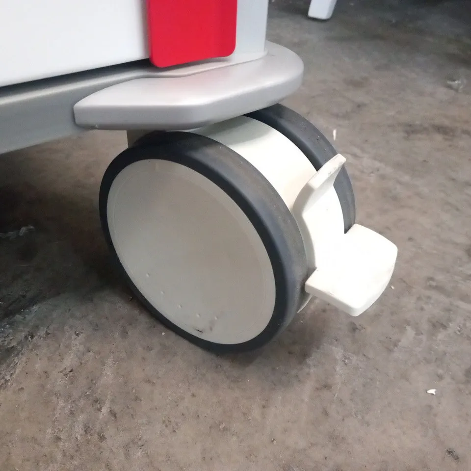ZARGES TROLLEY RESUSITATION CLIN CART EMERGENCY TROLLEY WITH LOCK