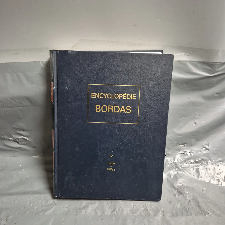 ENCYCLOPEDIE BORDAS IV HARDBACK