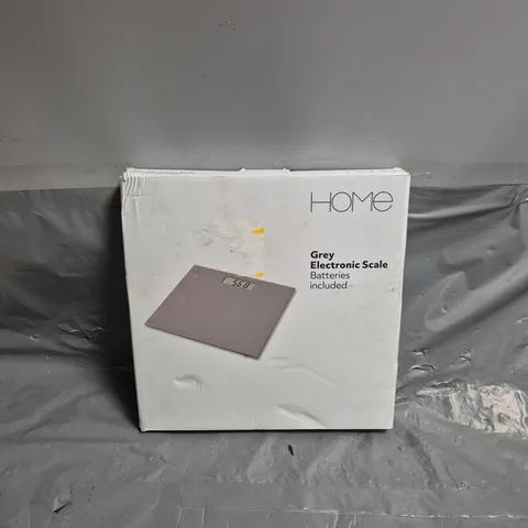 BOXED HOME GREY ELECTRONIC SCALE