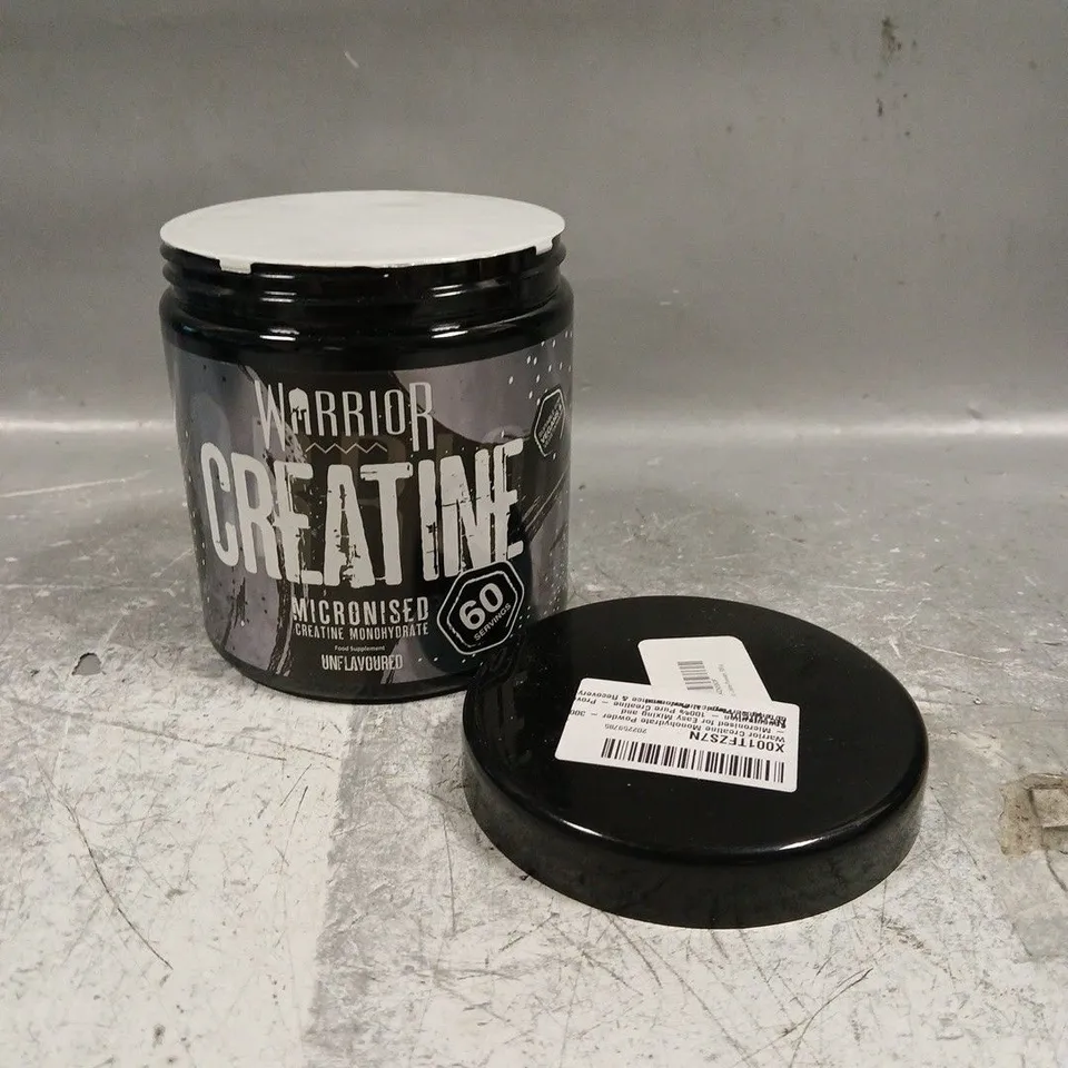 WARRIOR MICRONISED CREATINE MONOHYRATE 300G