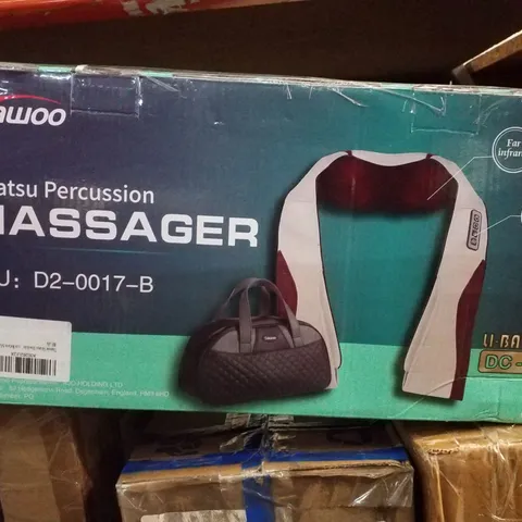 BOXED DAWOO SHIATSU PERCUSSION MASSAGER