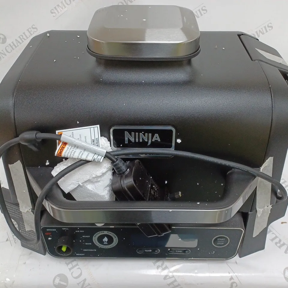 NINJA WOODFIRE ELECTRIC BBQ GRILL & SMOKER OG701UKQ
