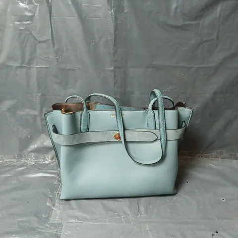 LUELLA GREY LONDON LARGE HANDBAG IN BLUE