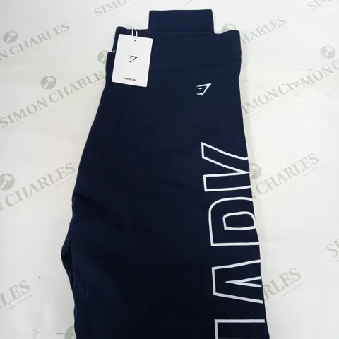 GYMSHARK COTTON GRAPHIC LEGGINGS SIZE XL