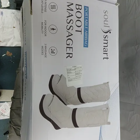 SOUL SMART PORTABLE AIRBAG BOOT MASSAGER – BOXED