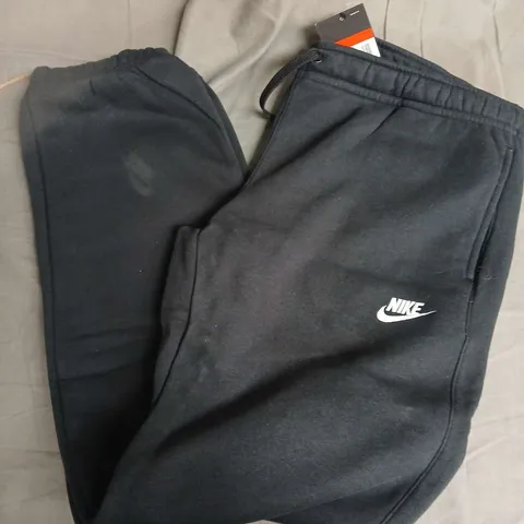 NIKE MENS JOGGERS IN BLACK - LARGE