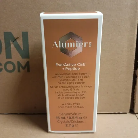 ALUMIER EVERACTIVE C&E + PEPTIDE ANTIOXIDANT FACIAL SERUM (15ML)