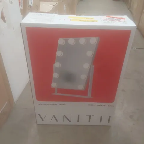BOXED RECTANGLE LED METAL MIRROR (1 BOX)