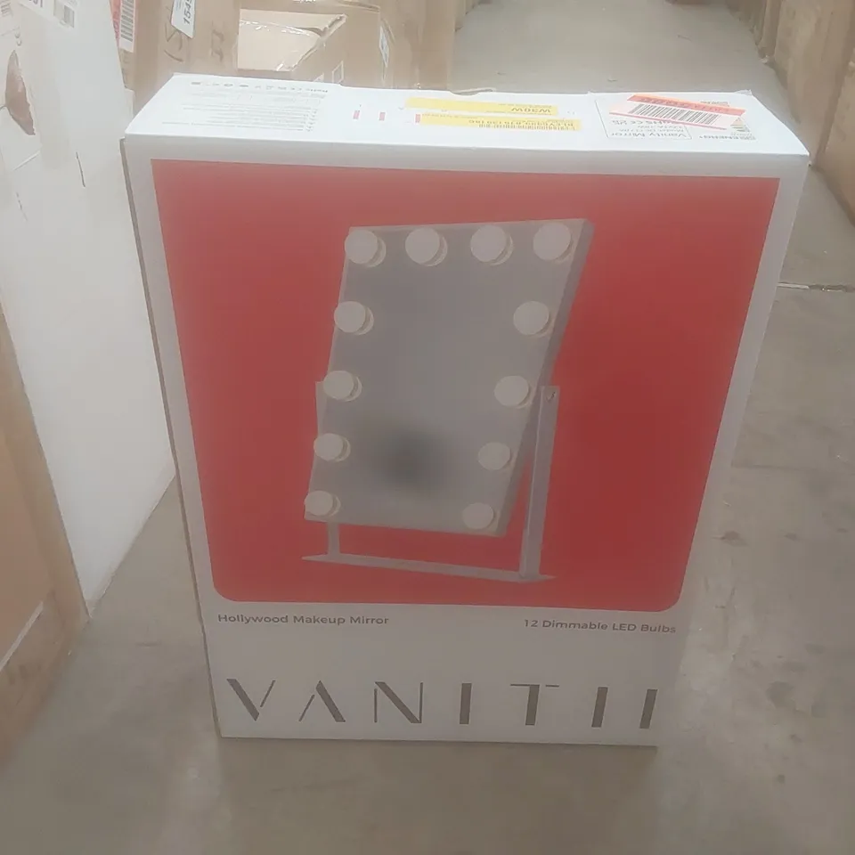 BOXED RECTANGLE LED METAL MIRROR (1 BOX)