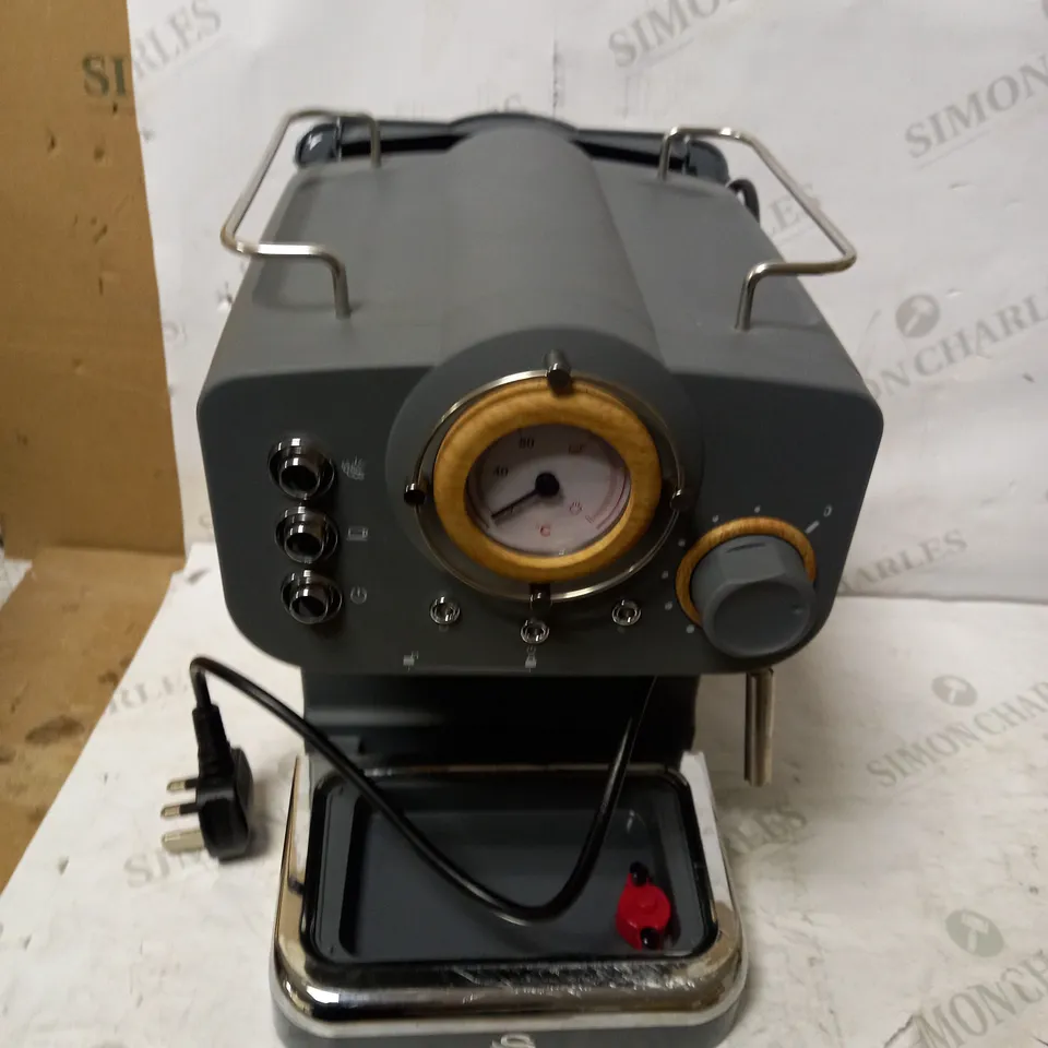 SWAN ESPRESSO COFFEE MAKER - GREY
