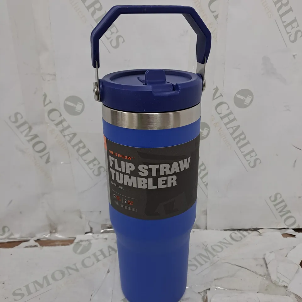 STANLEY GO FLIP STRAW WATER BOTTLE (IRIS) - 0.89L