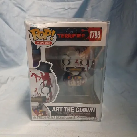 FUNKO POP! MOVIES ART THE CLOWN (TERRIFIER ) VINYL FIGURE – BOXED – #1796