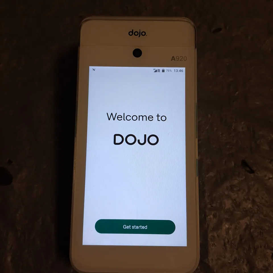 DOJO GO PERSONAL PAYMENT TERMINAL