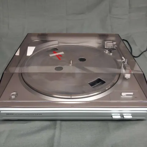 DENON DP29F SILVER TURNTABLE