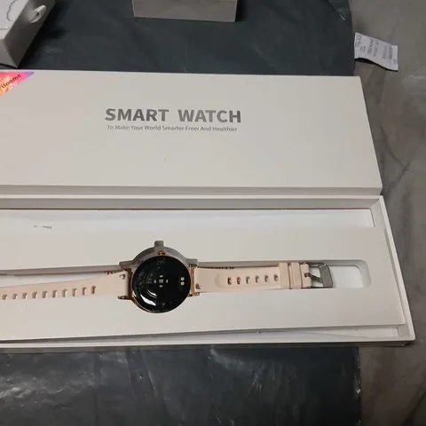SMART WATCH - PINK STRAP (BOXED)