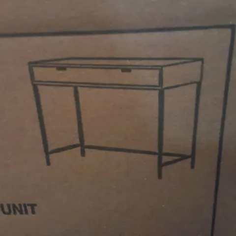 BOXED ATKIN AND THYME LEAF CONSOLE TABLE