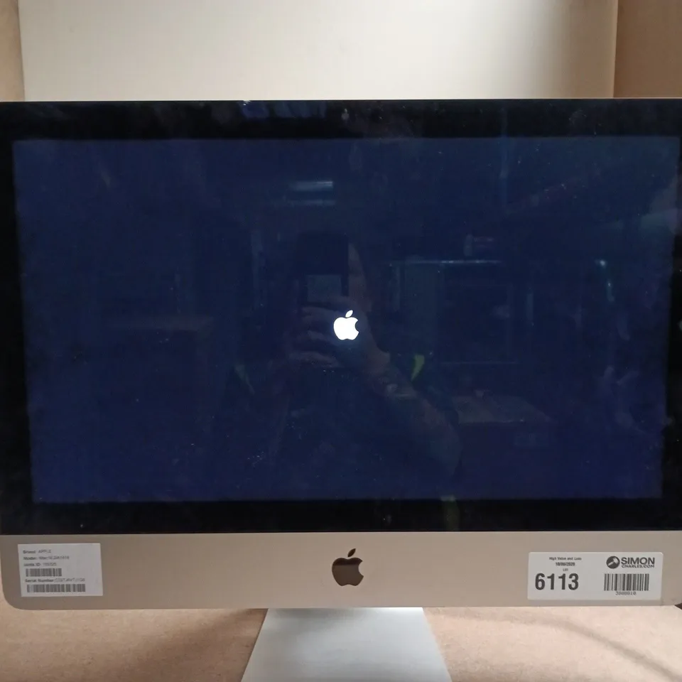 APPLE IMAC 21.5-INCH ALL-IN-ONE (IMAC18,2/A1418) – SILVER