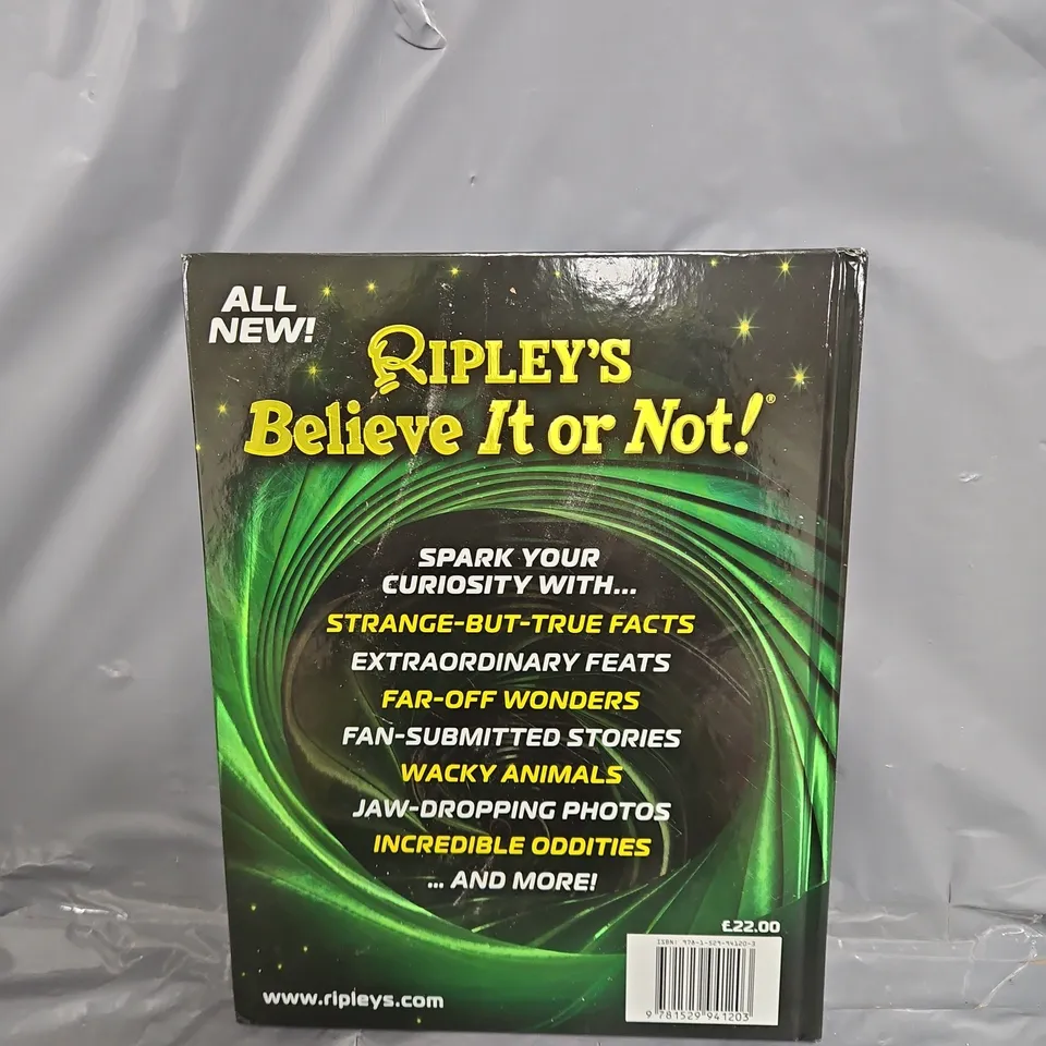 RIPLEY'S BELIEVE IT OR NOT! 2025 HARDCOVER