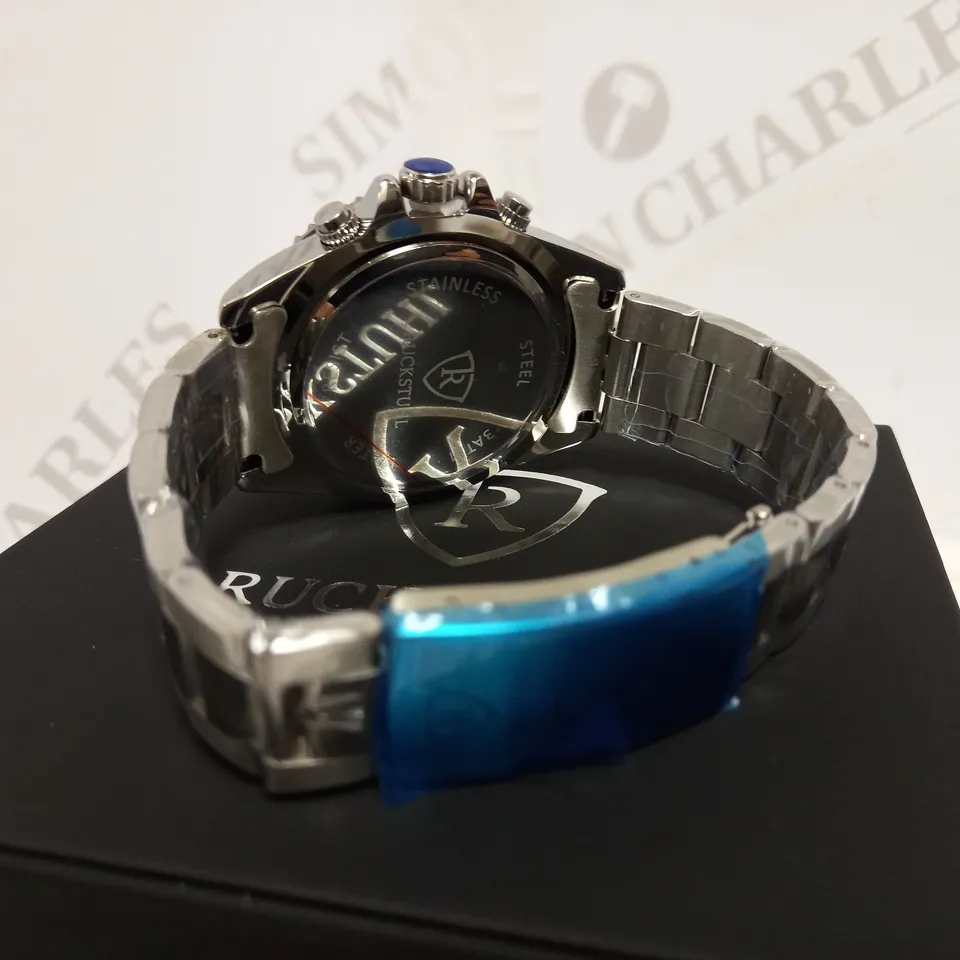 RUCKSTUHL CHRONOGRAPH STYLE BRACELET STRAP WRISTWATCH