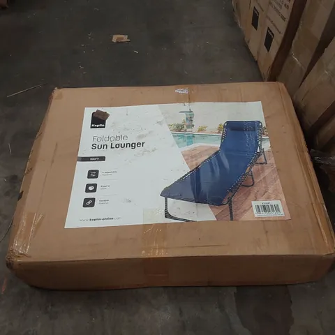 BOXED KEPLIN FOLDABLE SUN LOUNGER