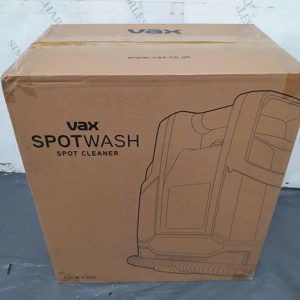 BOXED VAXSPOTWASH SPOT CLEANER