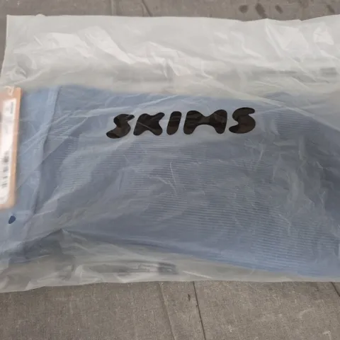 SKIMS COTTON RIB LEGGING – HARBOR, XXS (AP-LEG-0039)