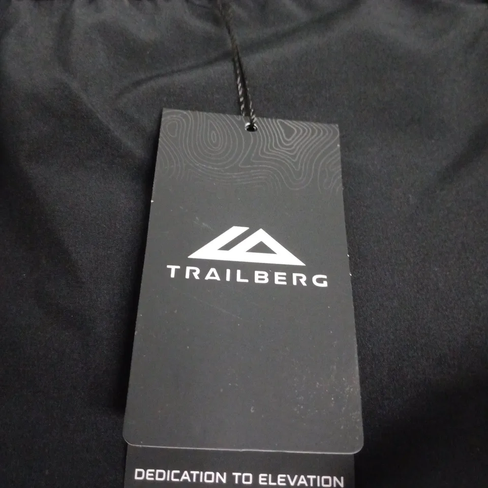 TRAILBERG AW25 TRIATHLON PANT – BLACK/VOLCANO GREY/BLAZING – SIZE S